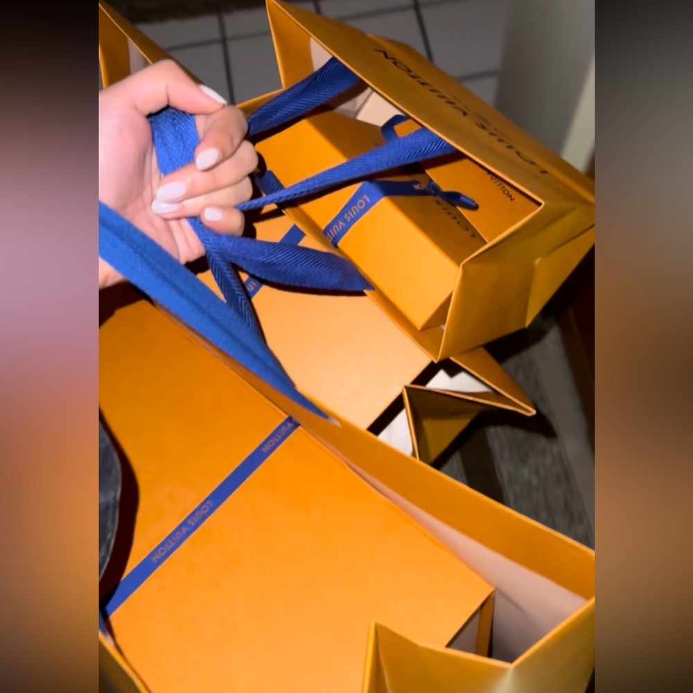 Louis Vuitton Orange Gift Box
